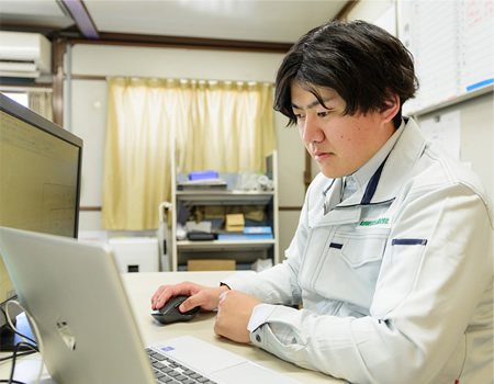施工の全工程を担い、キャリアを築く