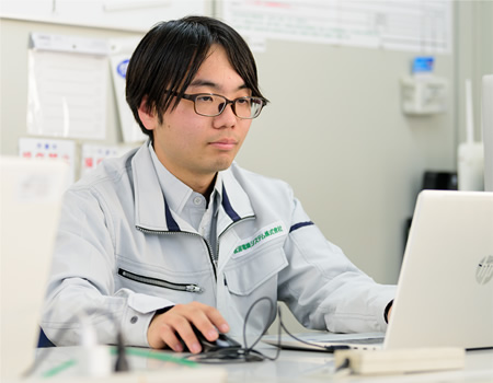 会社の温かさと仕事への期待で選んだ職場