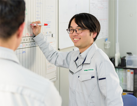 会社の温かさと仕事への期待で選んだ職場