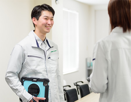 現場経験で成長を実感、信頼される技術者へ
